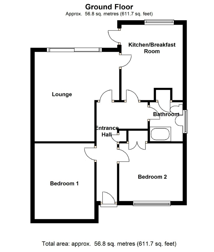 135, Cannons Close, Bishop's Stortford floorplan