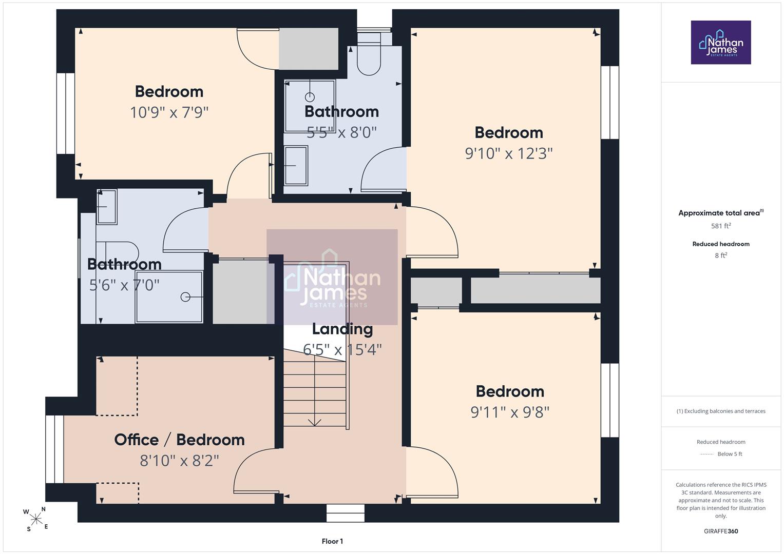 21, Gwyndy Road, Caldicot floorplan