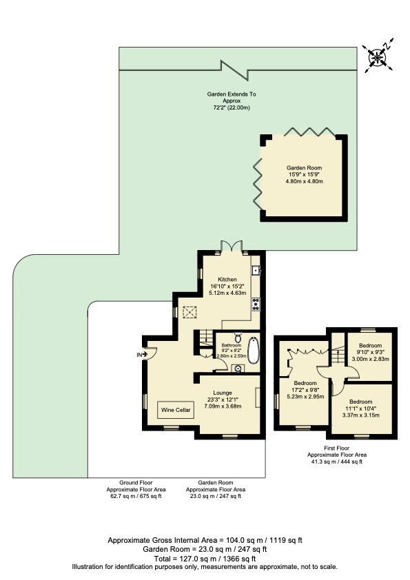 19 Harris Lane, Shenley, Hertfordshire floorplan