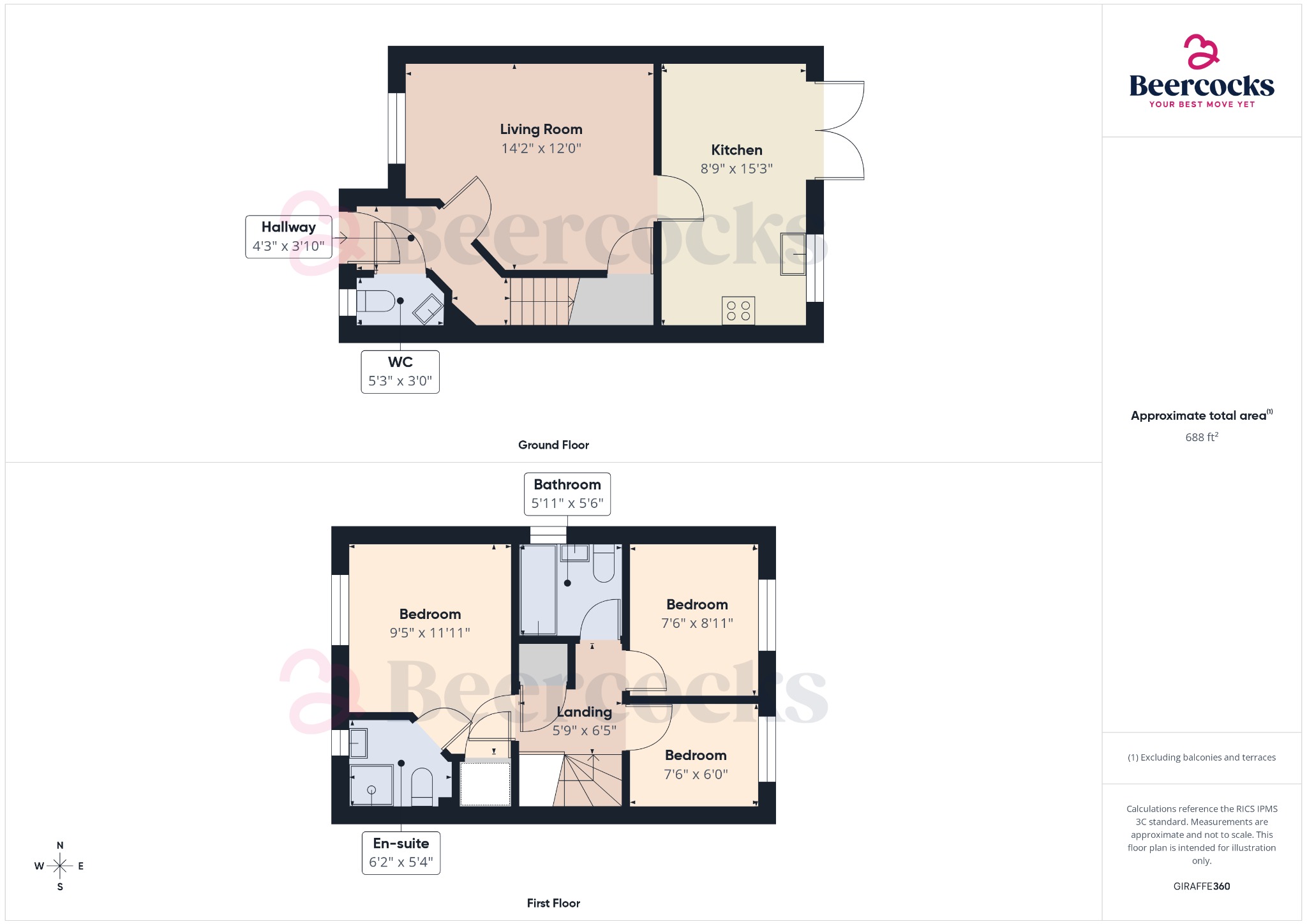 1 Metcalfe Drive, Cottingham, East Riding Of Yorkshire floorplan
