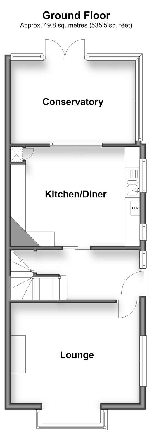 Cromwell Road, Whitstable floorplan