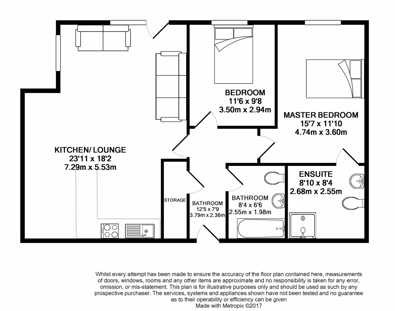 2 Bedrooms Flat to rent in Skyline Central, 50 Goulden Street, Manchester M4