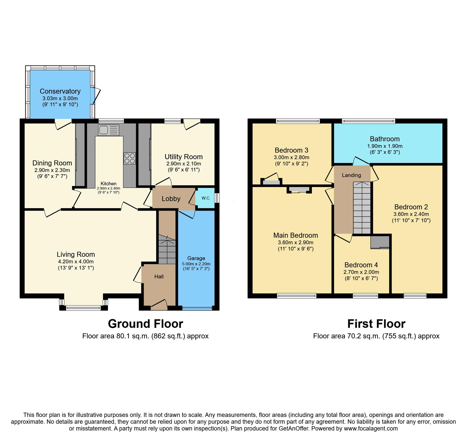 2, Tutbury Avenue, Wolverhampton floorplan