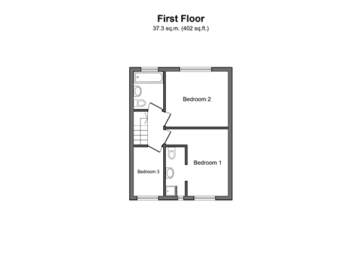 Overbury Crescent New Addington, Croydon floorplan