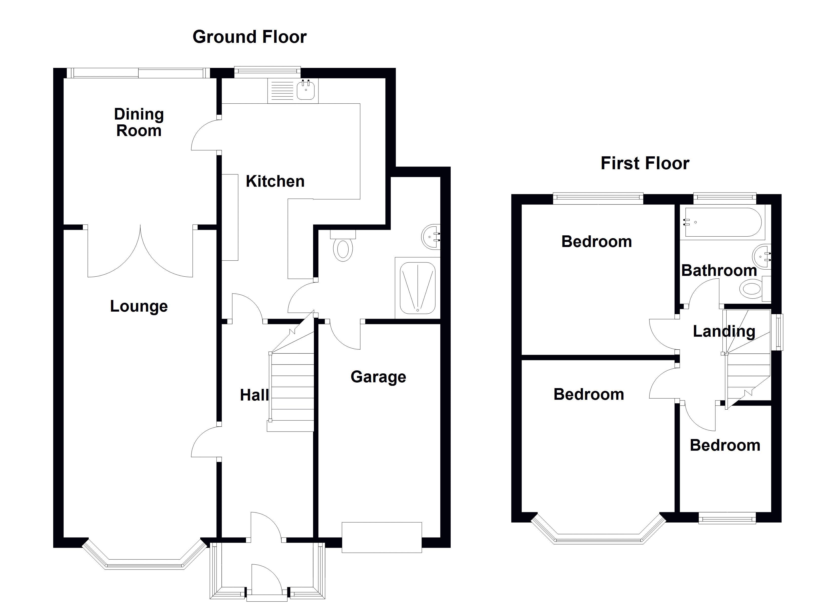 Oak Road, Oldbury B68, 3 bedroom semidetached house for sale