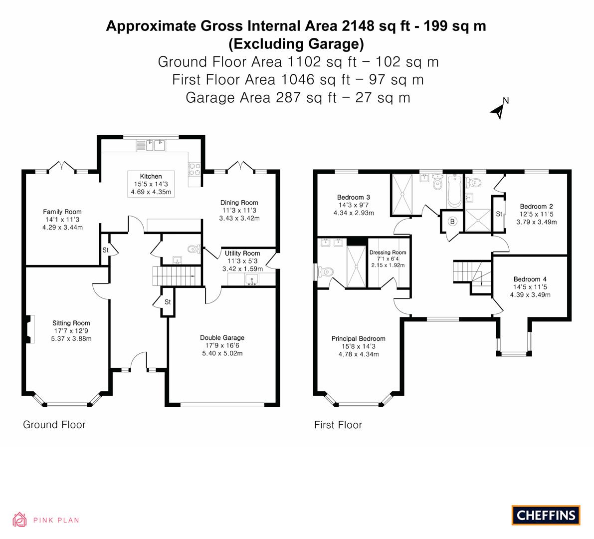 4, Skylark Way, Sawston floorplan