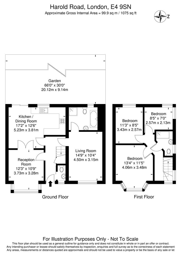 17, Harold Road, London floorplan