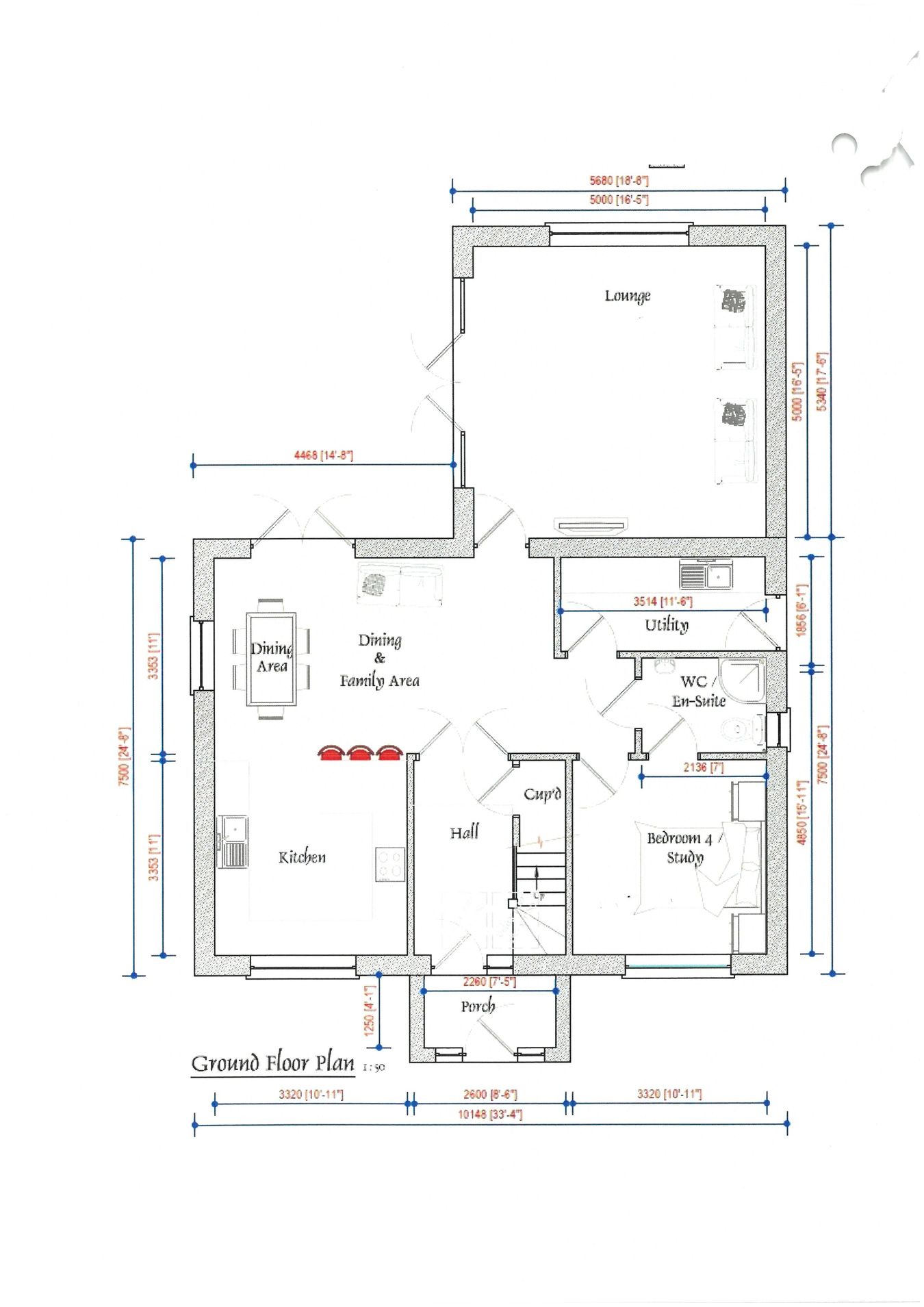 Coedlan, 7 Caeberllan,, Adpar, Newcastle Emlyn floorplan