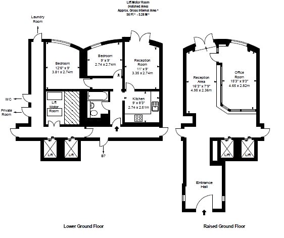 2 Bedrooms Flat to rent in Garden House, 86-92 Kensington Gardens Squar, London W2