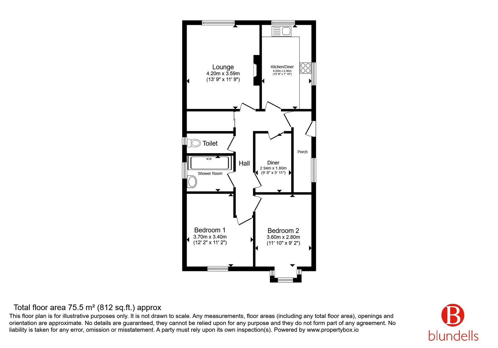 1, Fenton Fields, South Yorkshire floorplan