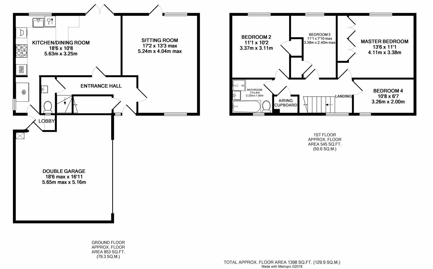 4 Bedrooms Detached house for sale in Farthing Drive, Letchworth Garden City SG6