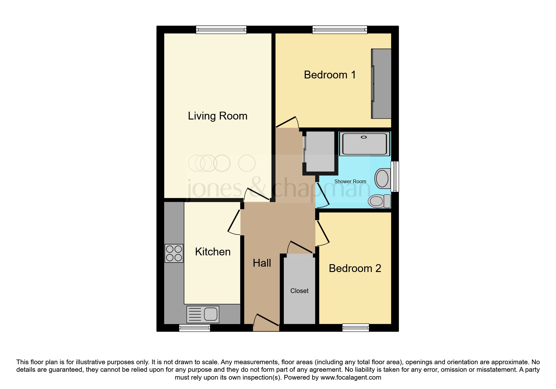 Flat 7, Millcroft Park, 322, Frankby Road, Wirral floorplan