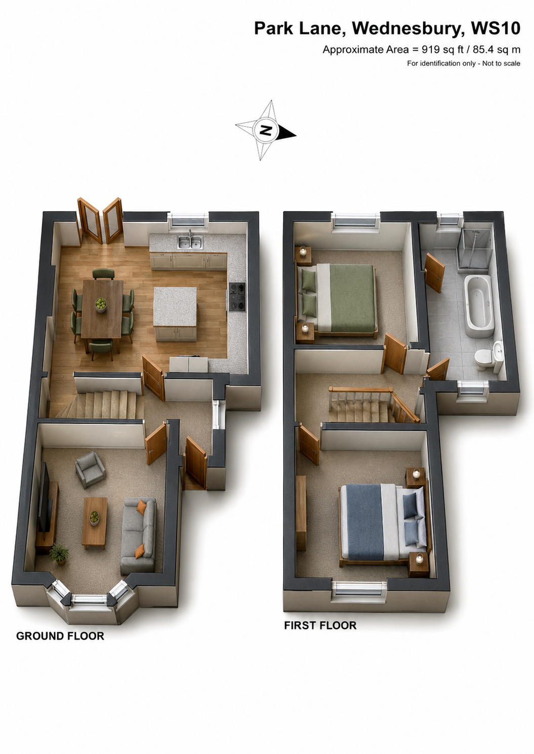 149, Park Lane, Wednesbury floorplan