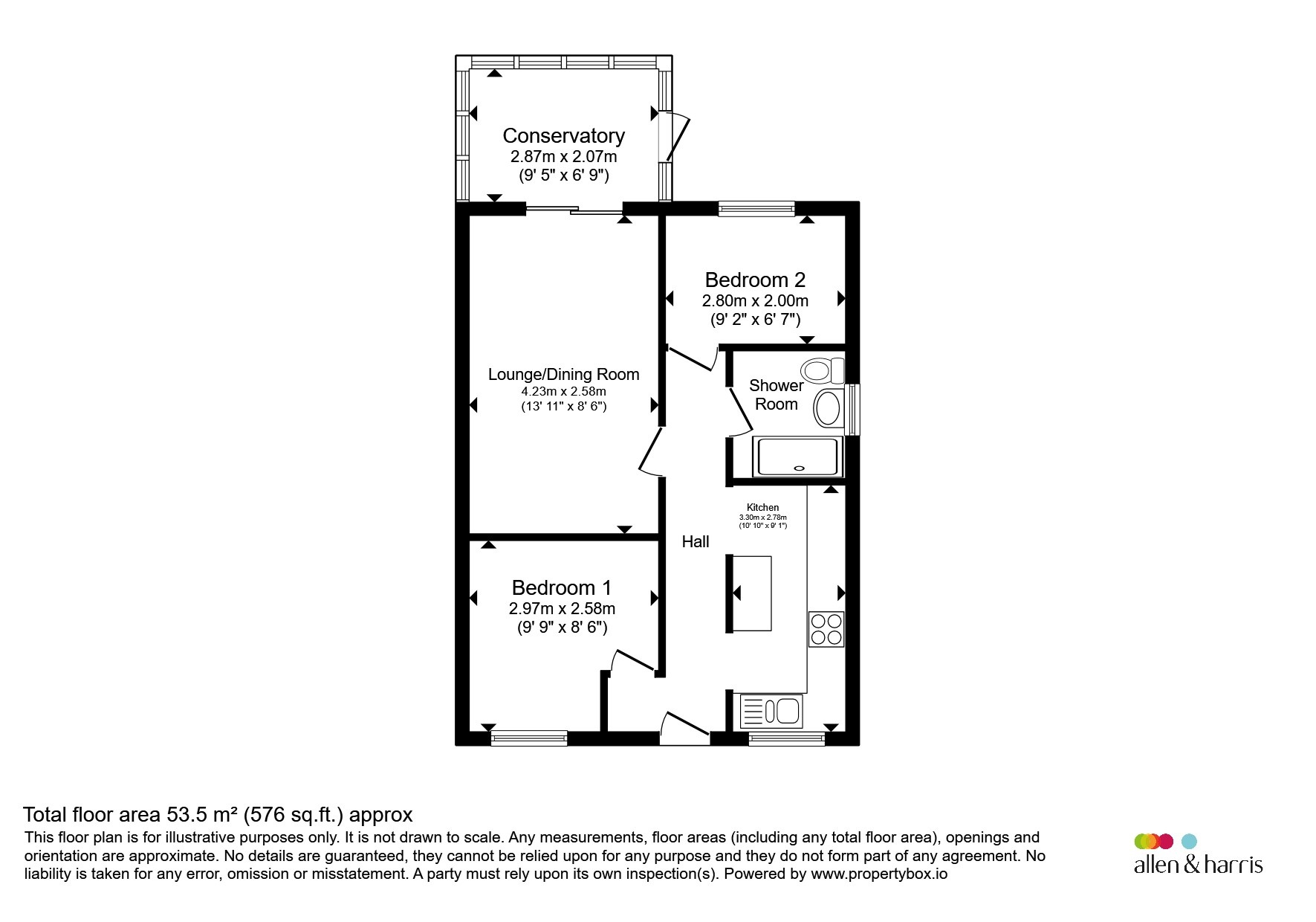 Cherry Tree Court, Calne floorplan