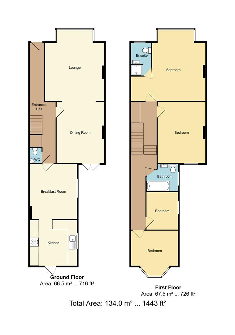 284, Ditchling Road, Brighton floorplan