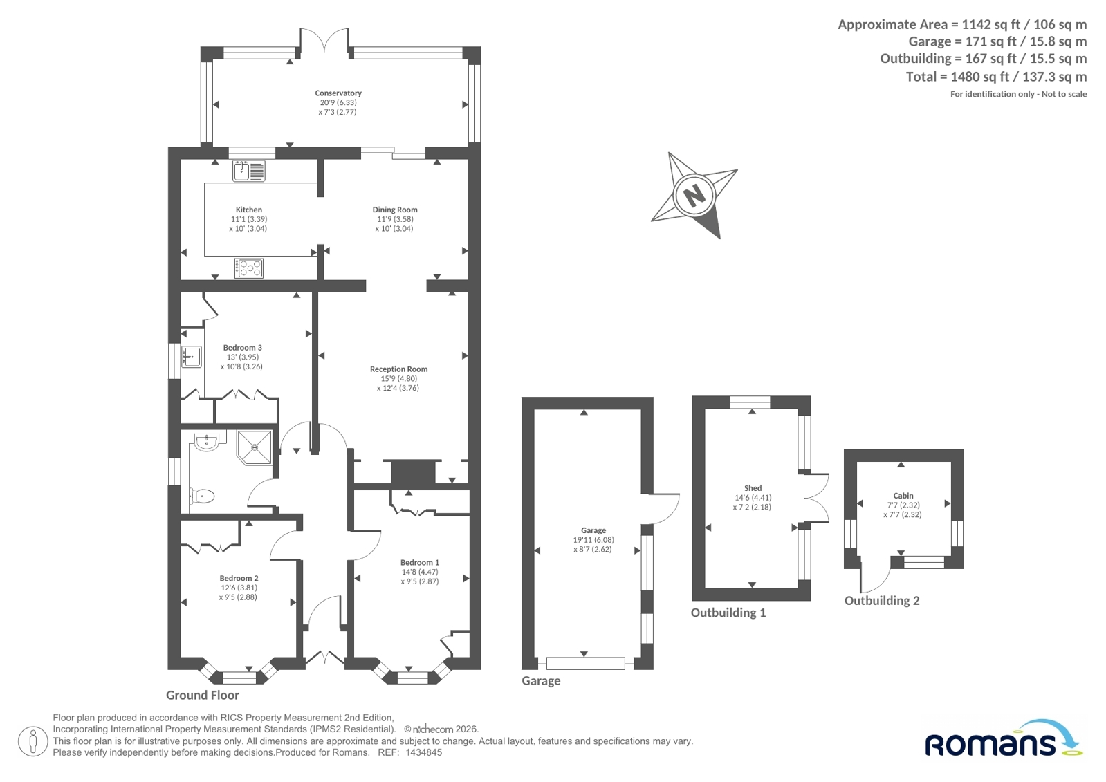 77, Reading Road, Reading floorplan
