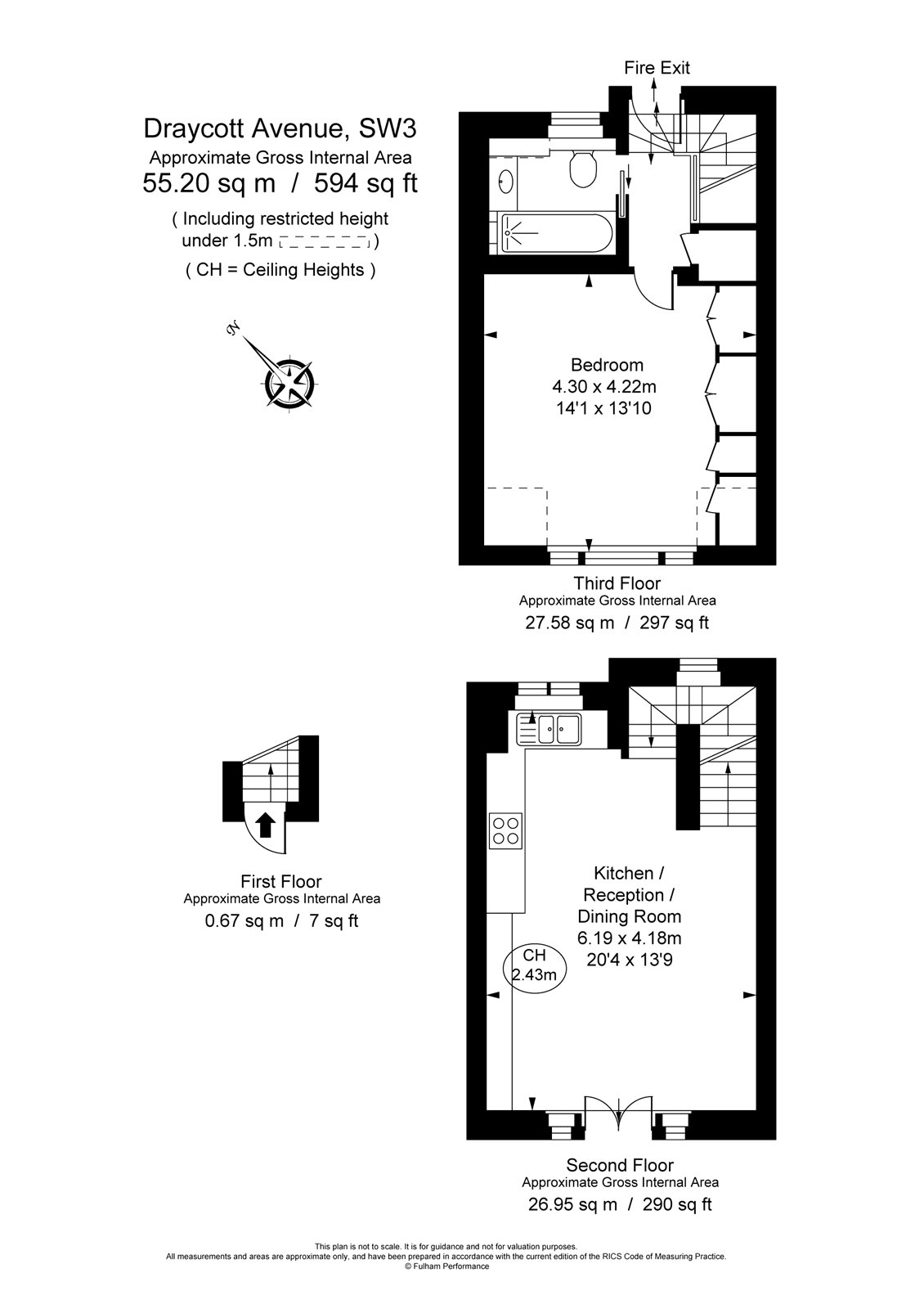 Draycott Avenue, Chelsea, London SW3, 1 bedroom flat to rent 47105935