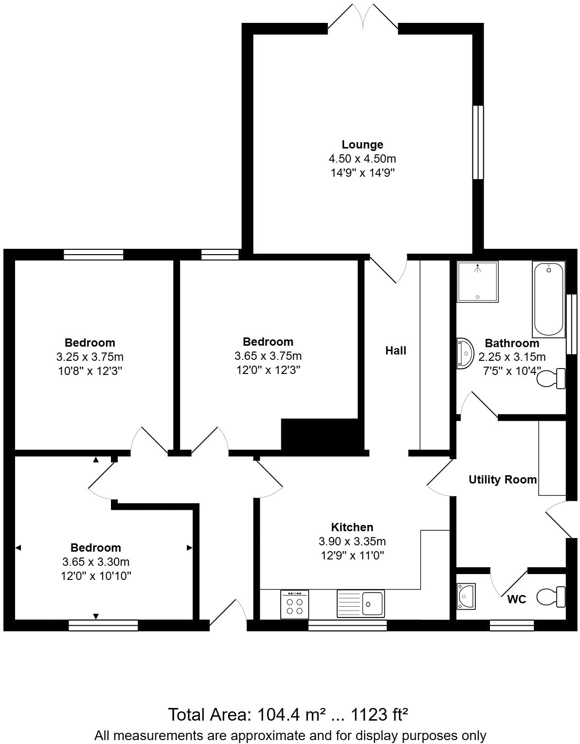 123, Hay Green Road South, King's Lynn floorplan