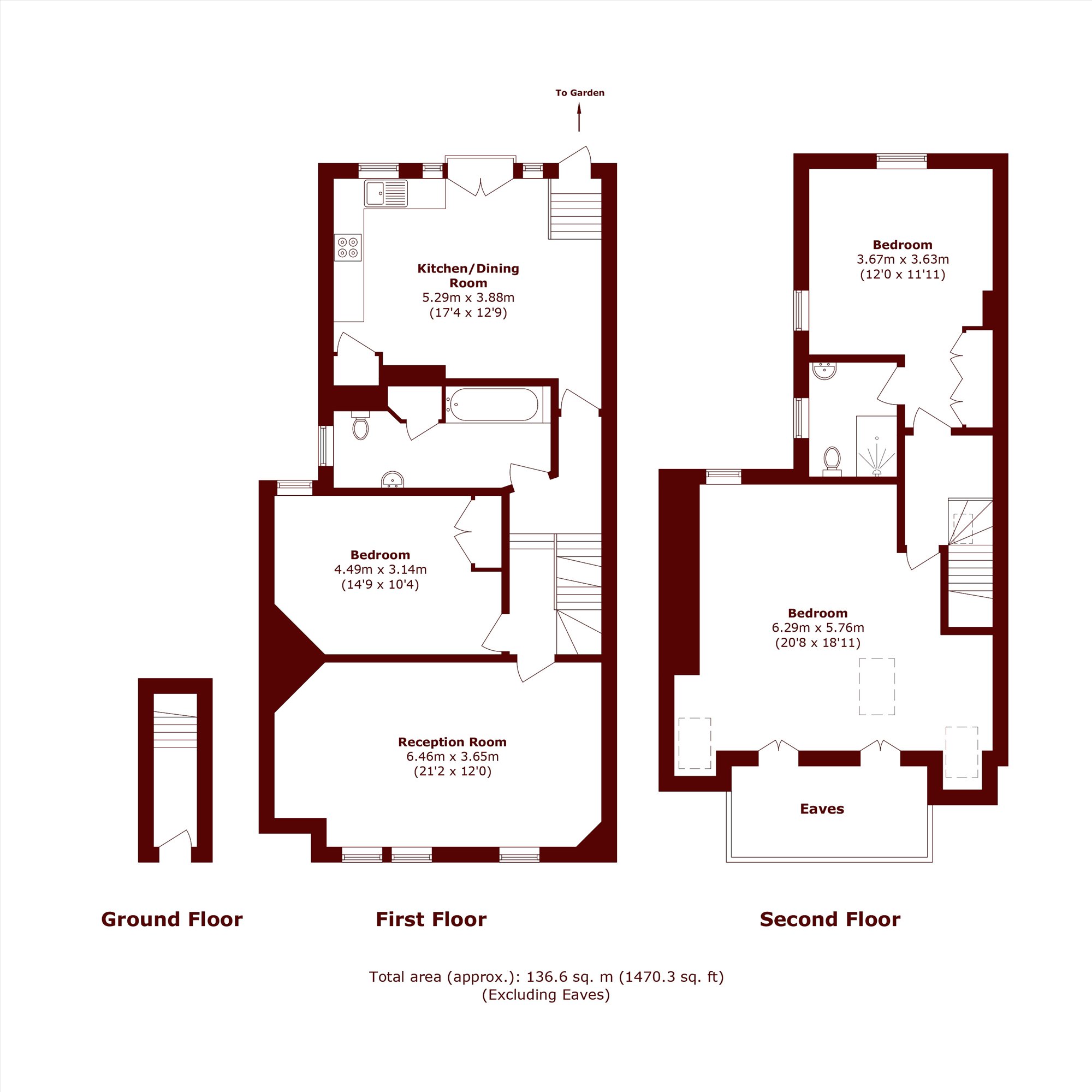 67, Salterford Road, London floorplan