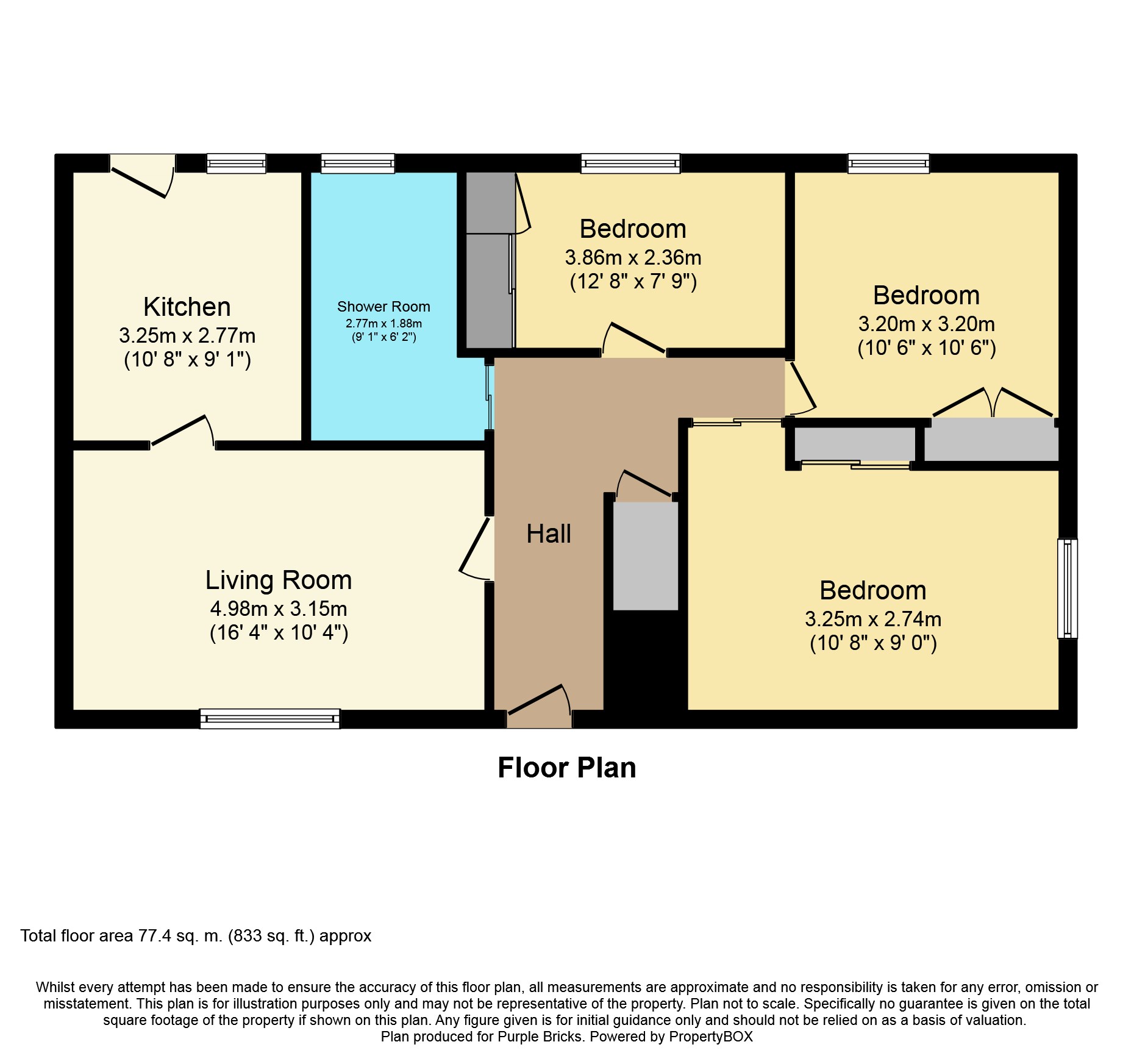 3 Bedrooms Flat for sale in Woodside Crescent, Alexandria G83