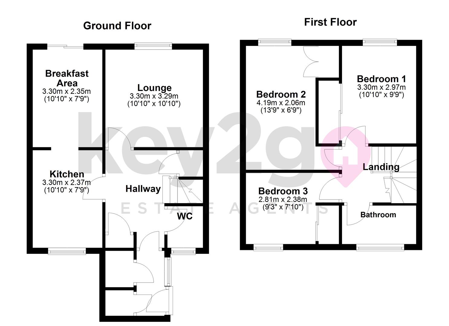 9, Lingfoot Place, Sheffield floorplan