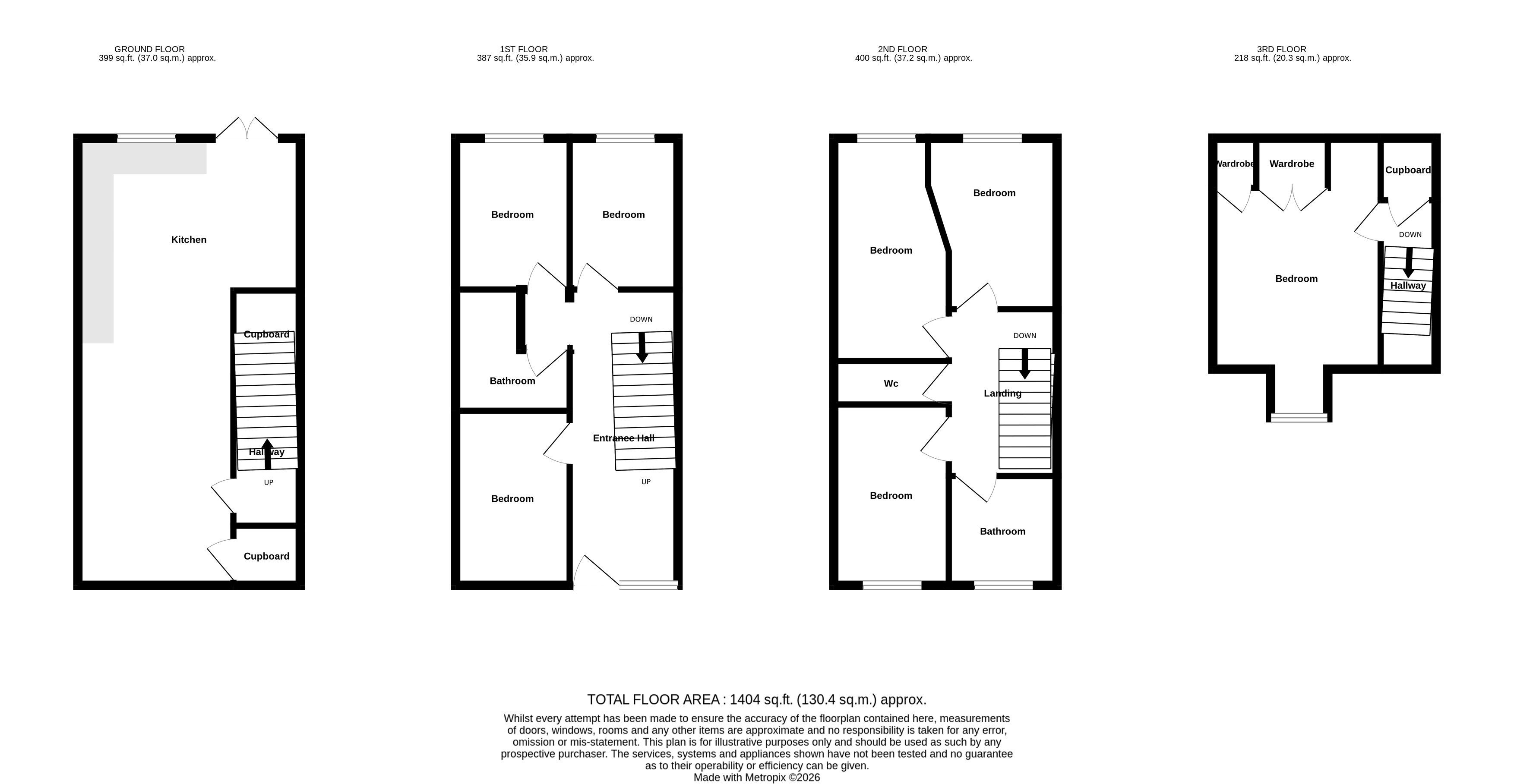 6, Foxglove Close, Stoke Gifford floorplan