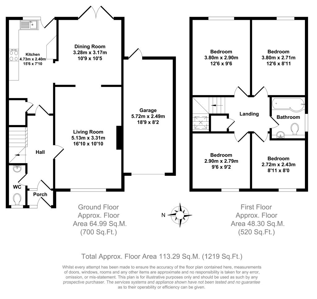 4 Bedrooms Semi-detached house to rent in Hare Close, Buckingham MK18