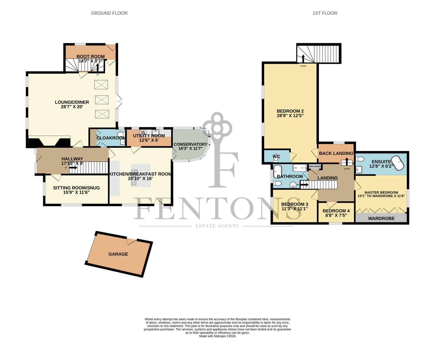 80, The Street, Kirby-le-Soken floorplan