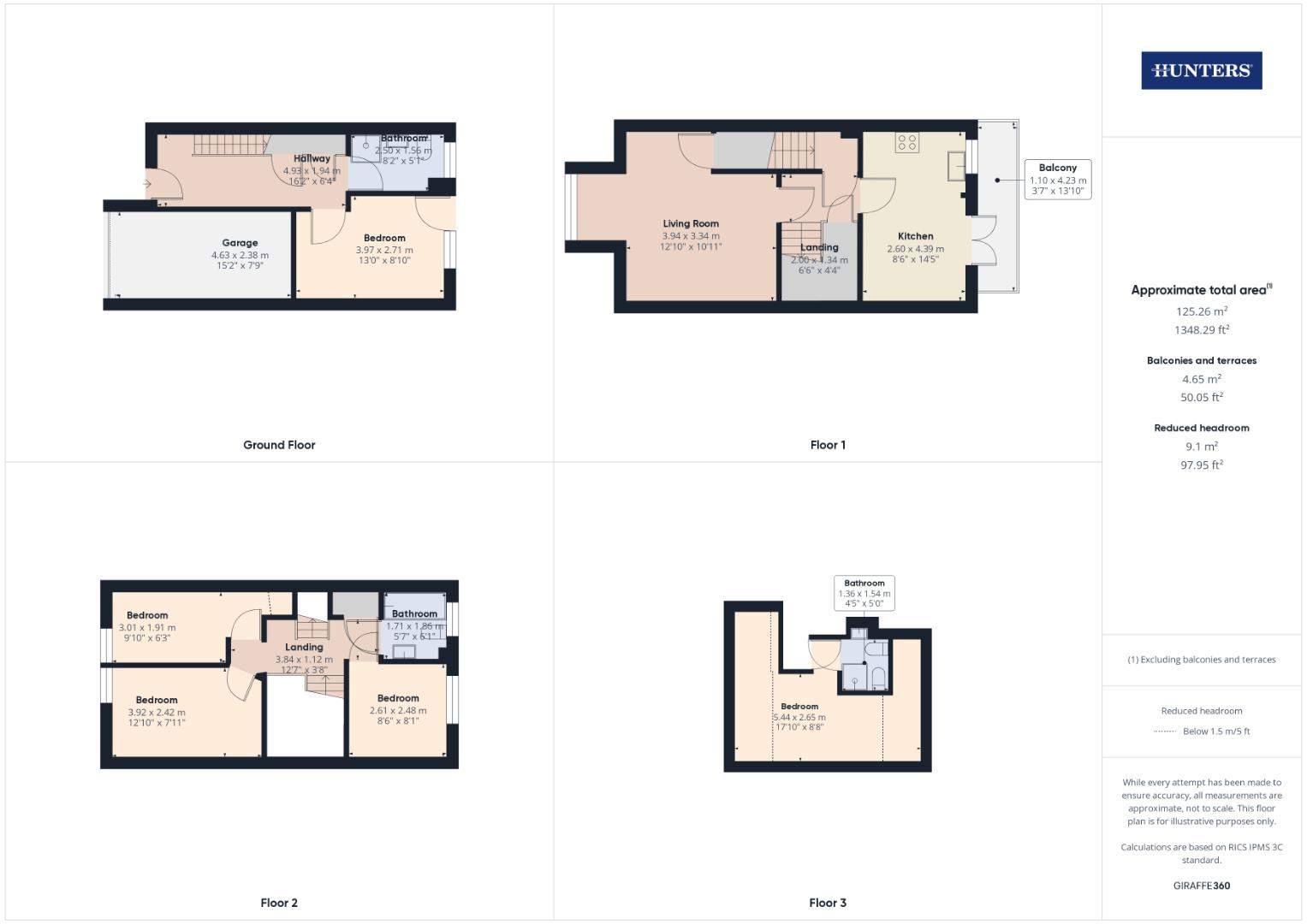 1, Woodlands Way, Southampton floorplan