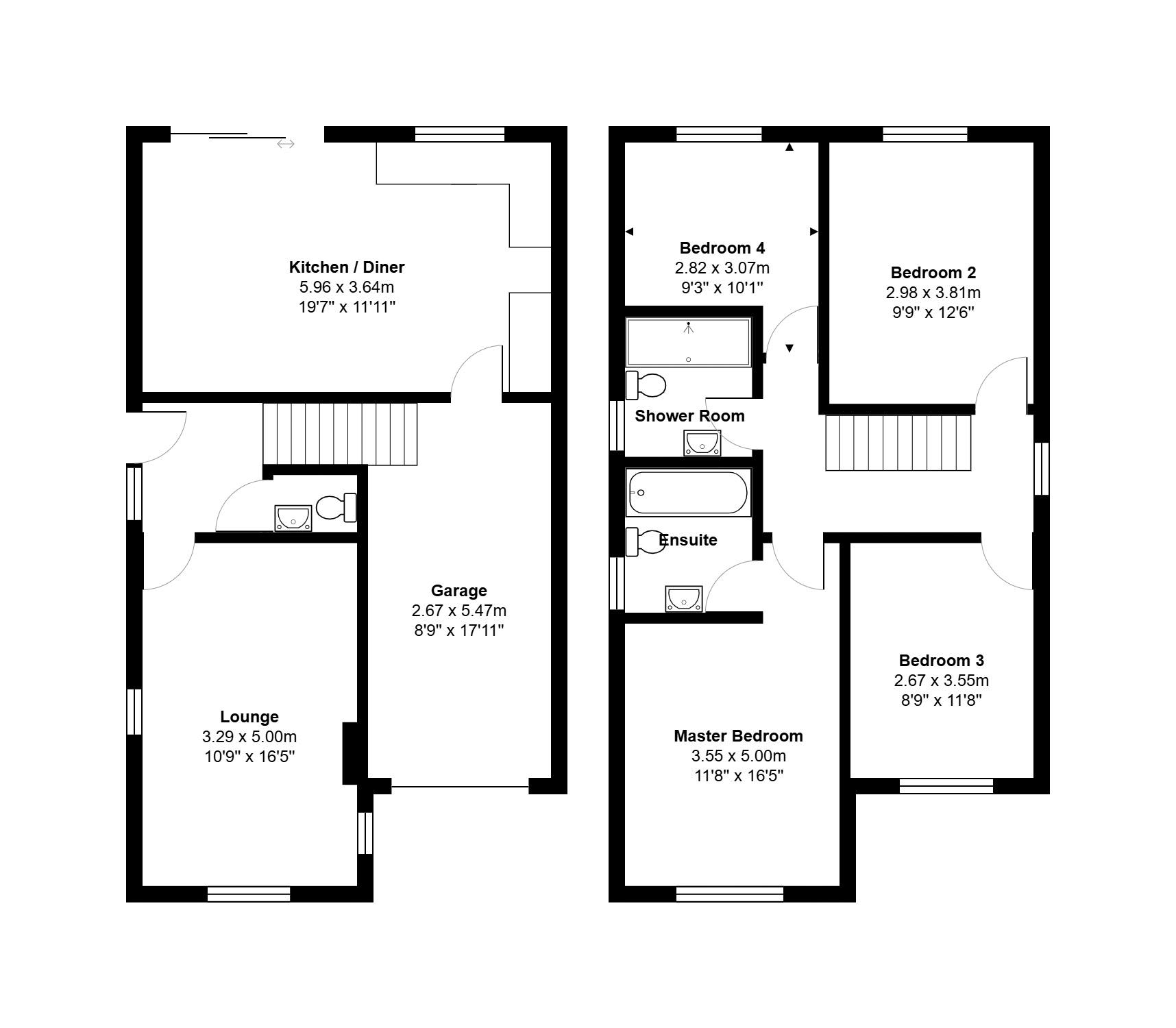 12, The Jays, Wotton-Under-Edge floorplan
