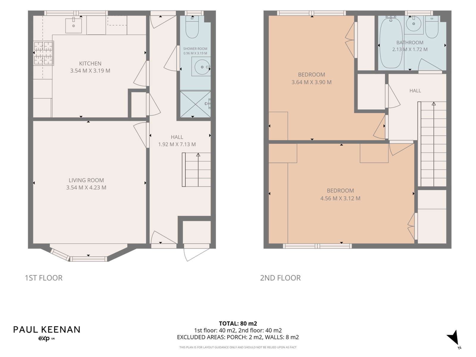 10, Fagan Court, Glasgow floorplan