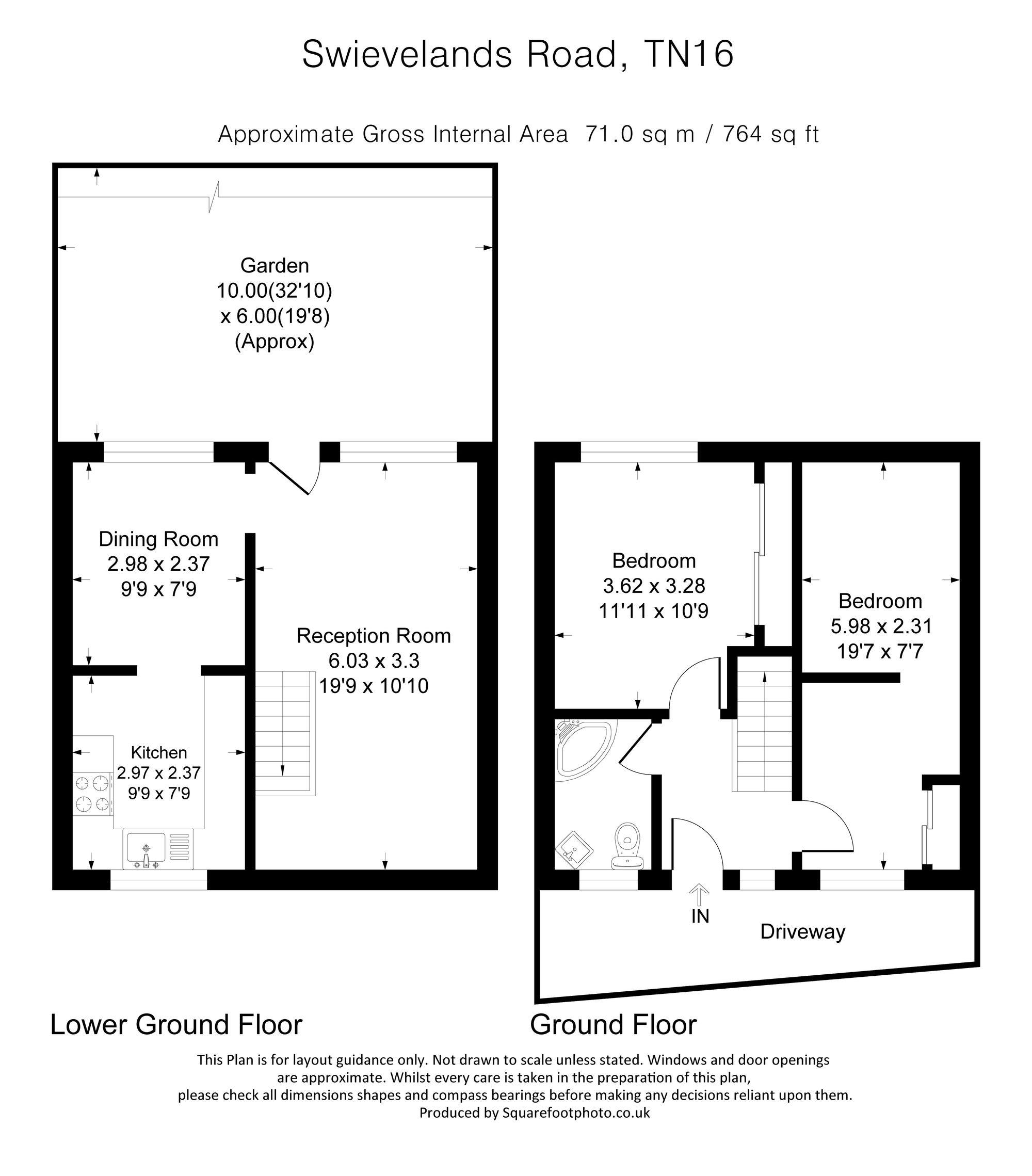 84 Swievelands Road, Westerham floorplan