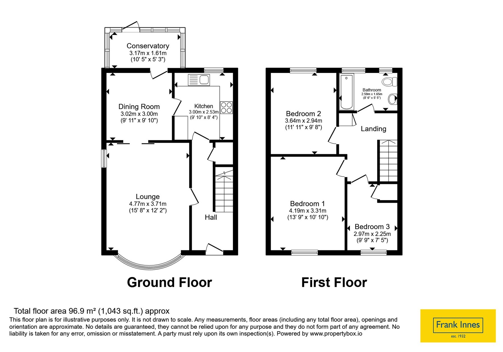 10, Kensington Close, Nottinghamshire floorplan