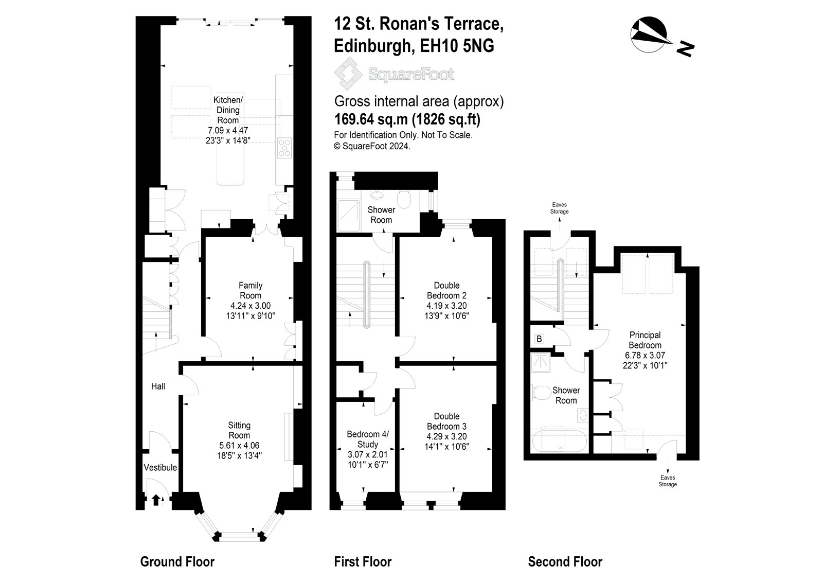 12, St. Ronan's Terrace, Edinburgh floorplan