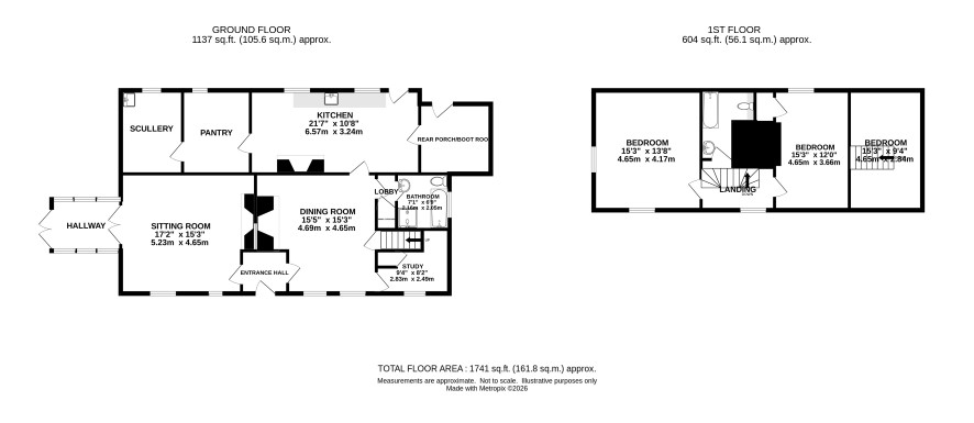 The Cottage, Nethergate Street, Diss floorplan