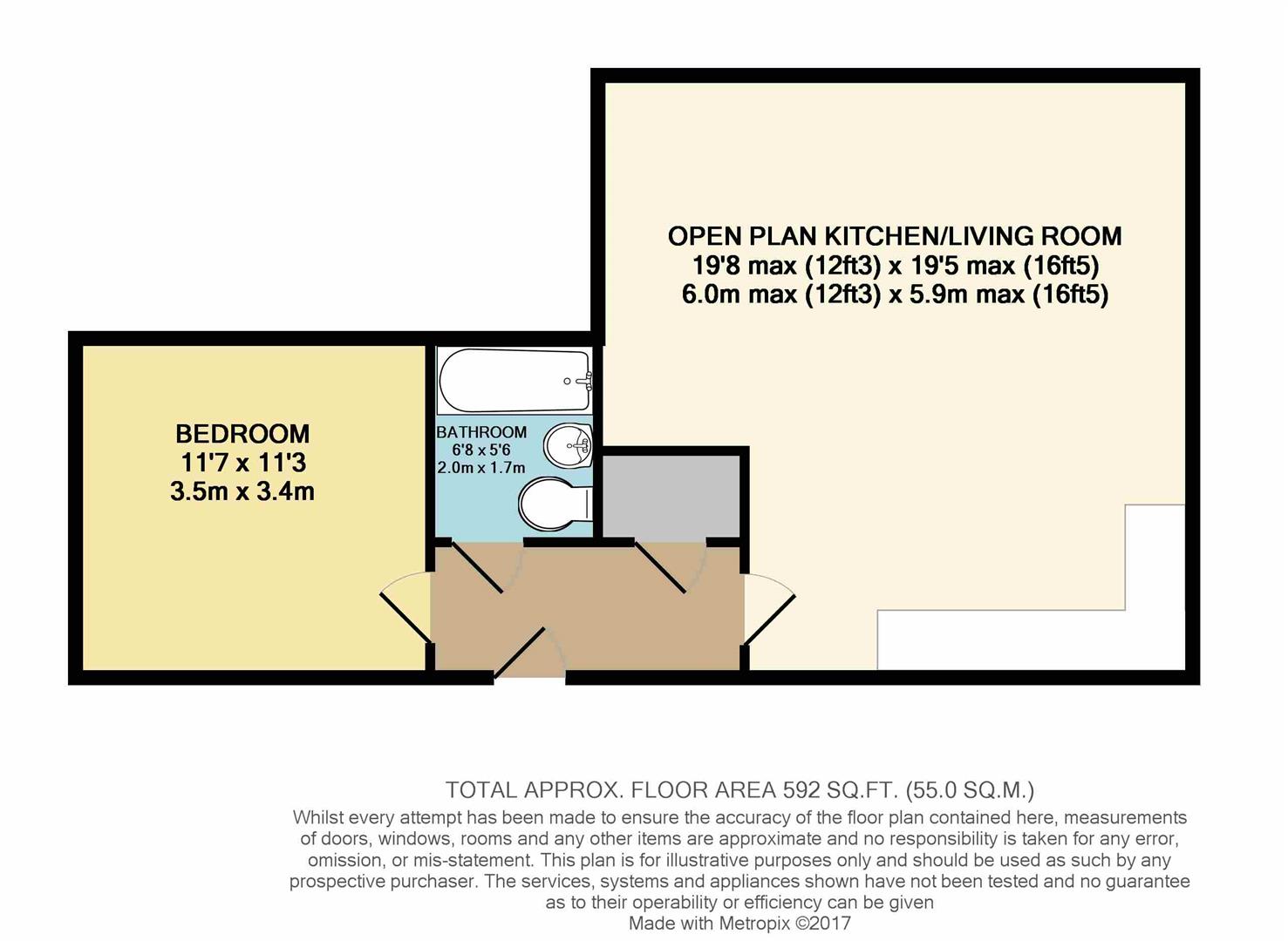 Skipper House, Norwich floorplan