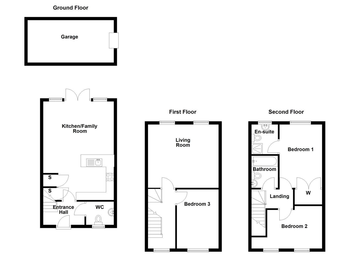 66, Geneva Way, Biddulph floorplan
