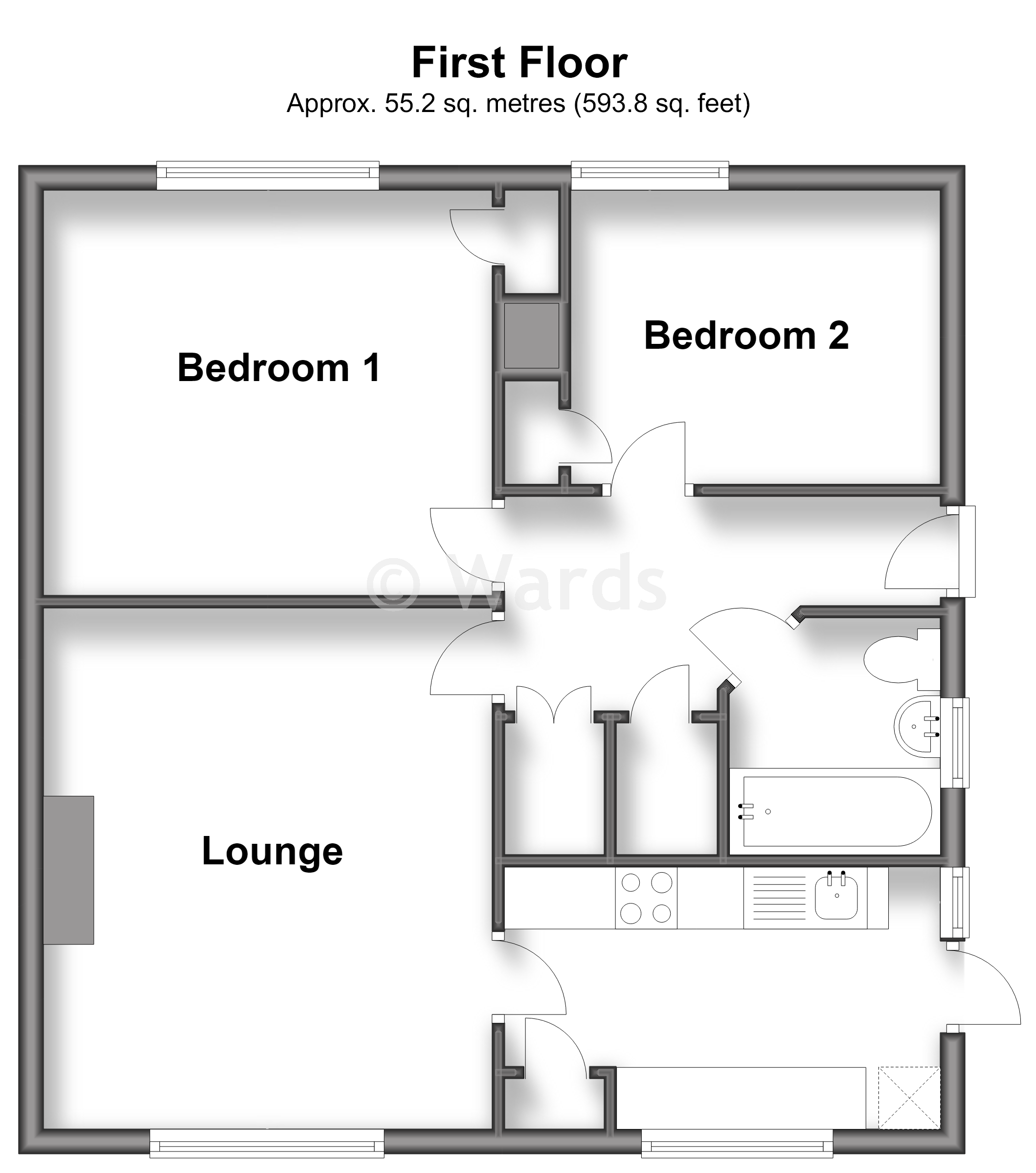32B, Princess Margaret Avenue, Ramsgate floorplan