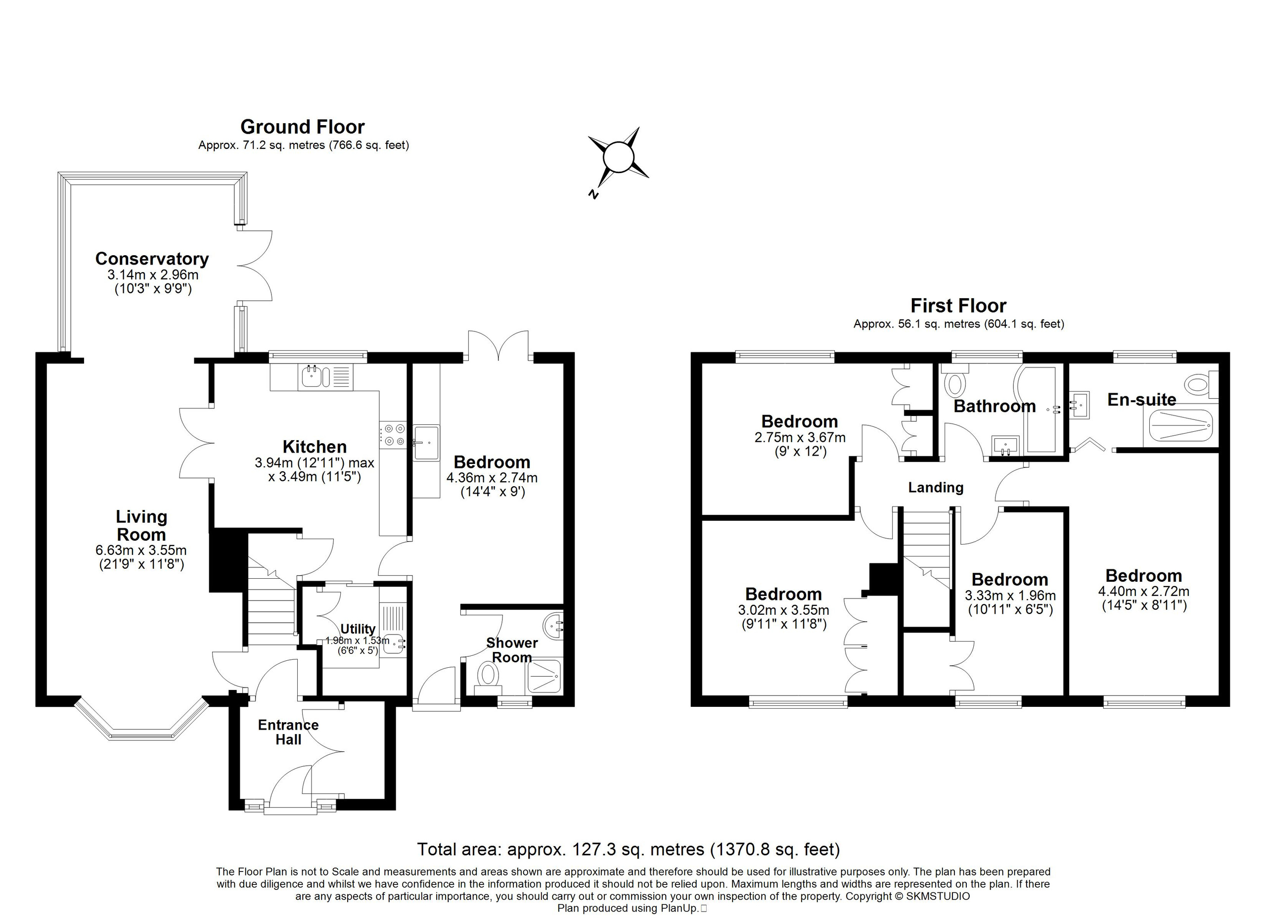126 Long Chaulden, Hemel Hempstead floorplan