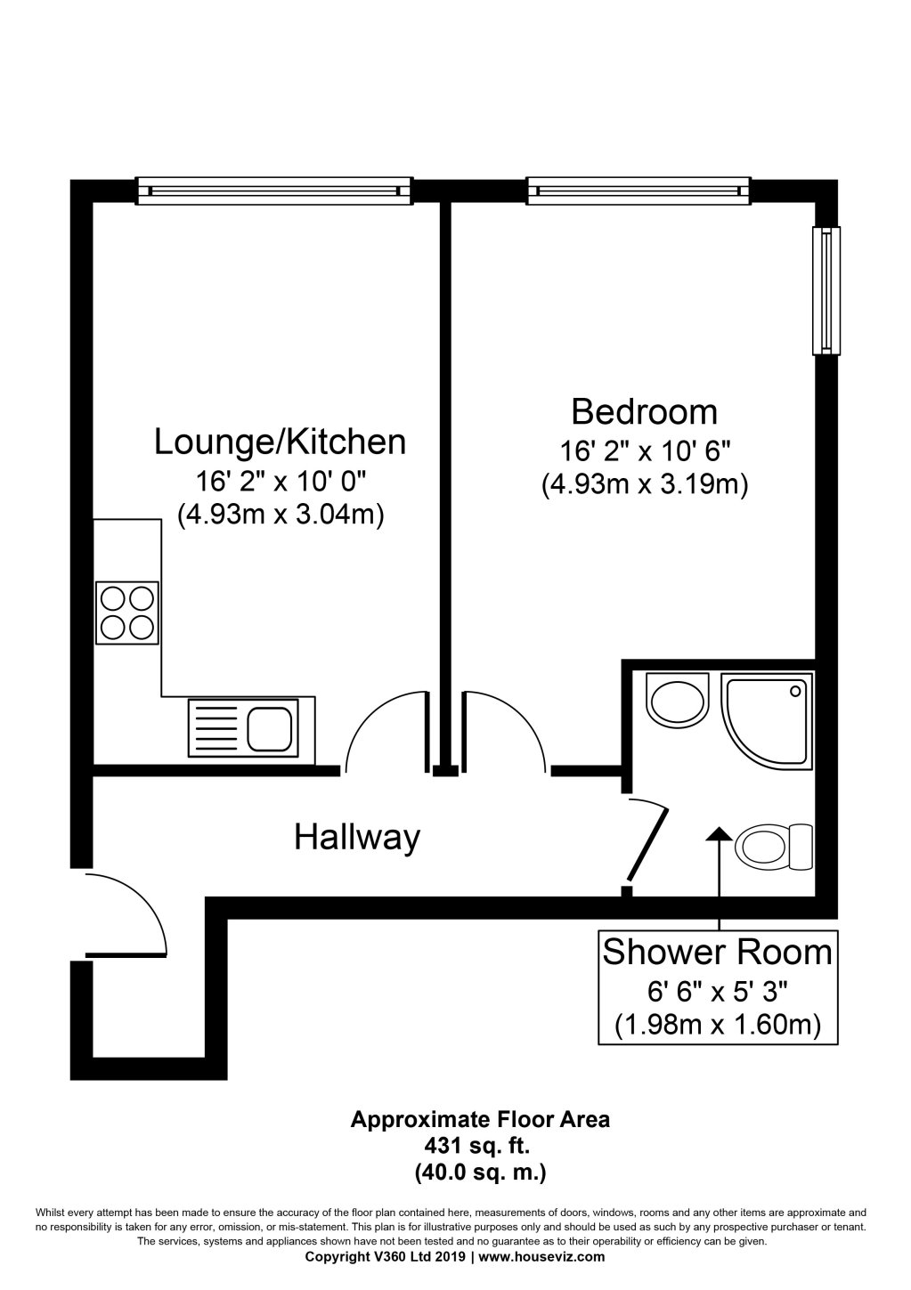 1 Bedrooms Flat to rent in Headlands Road, Pontefract WF8