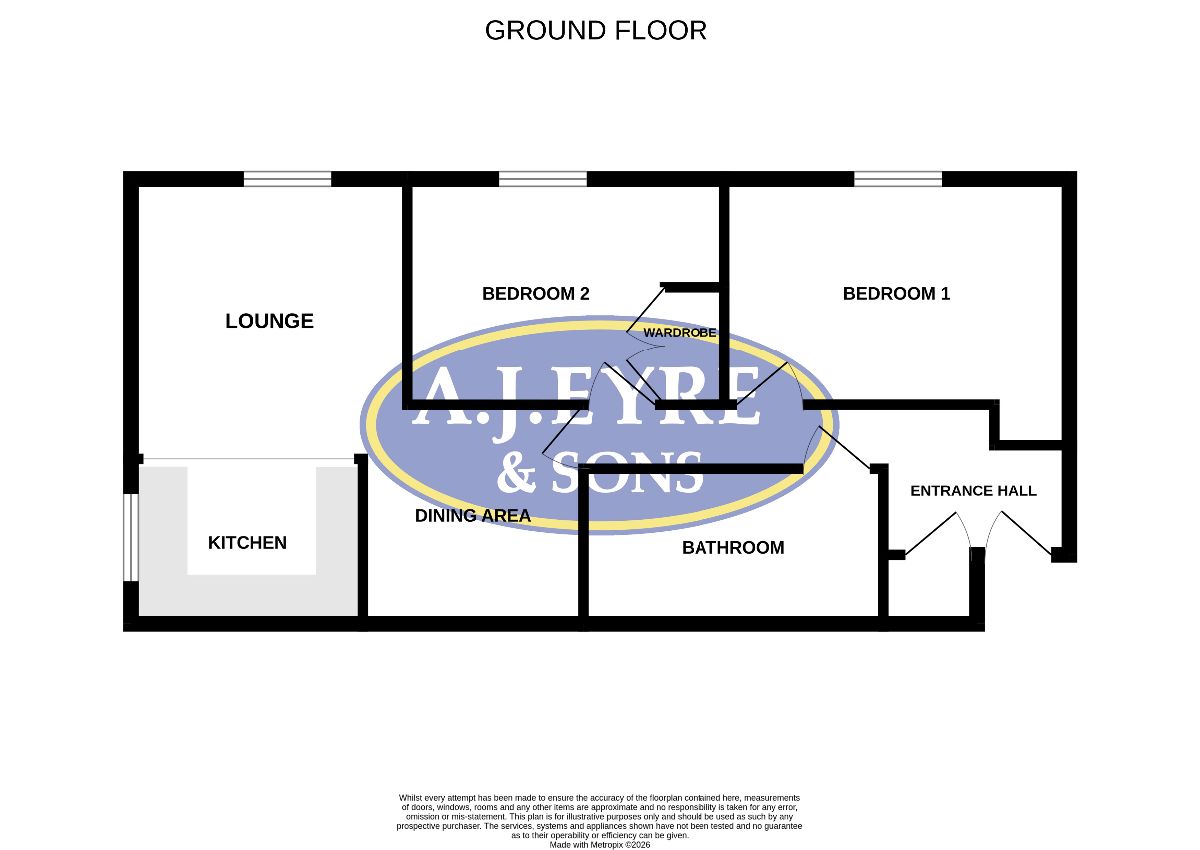 Flat 2, Church View, Clanfield, Waterlooville floorplan