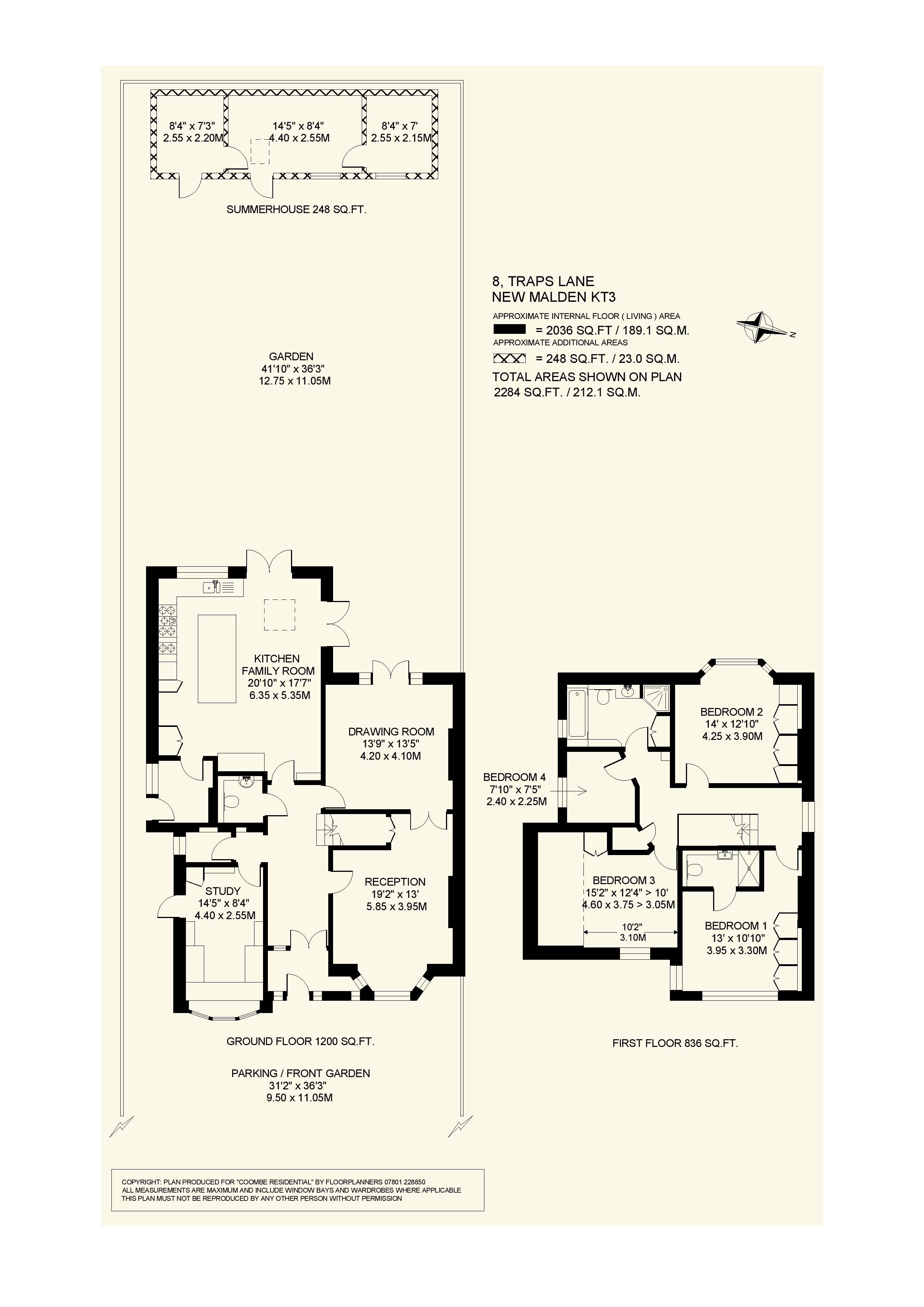 8, Traps Lane, New Malden floorplan