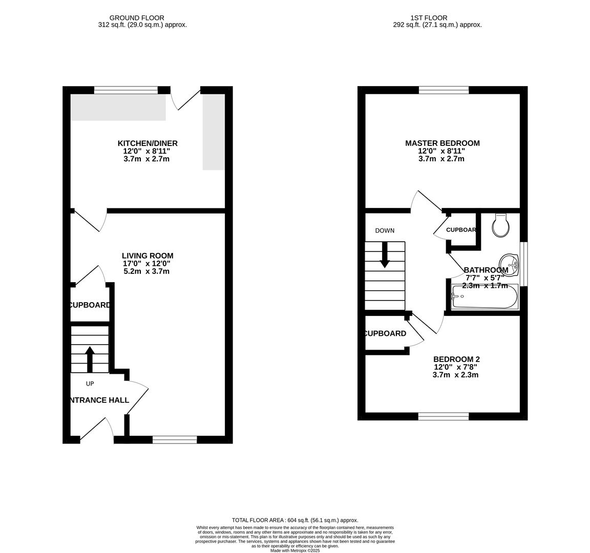 28, Camedown Close, Weymouth floorplan