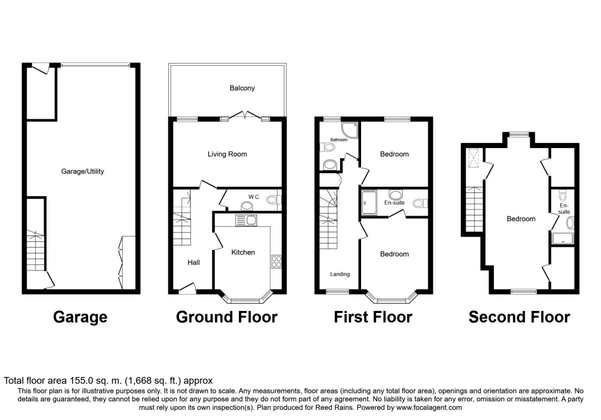 3 Bedrooms Terraced house for sale in Winchelsea Road, Rye TN31