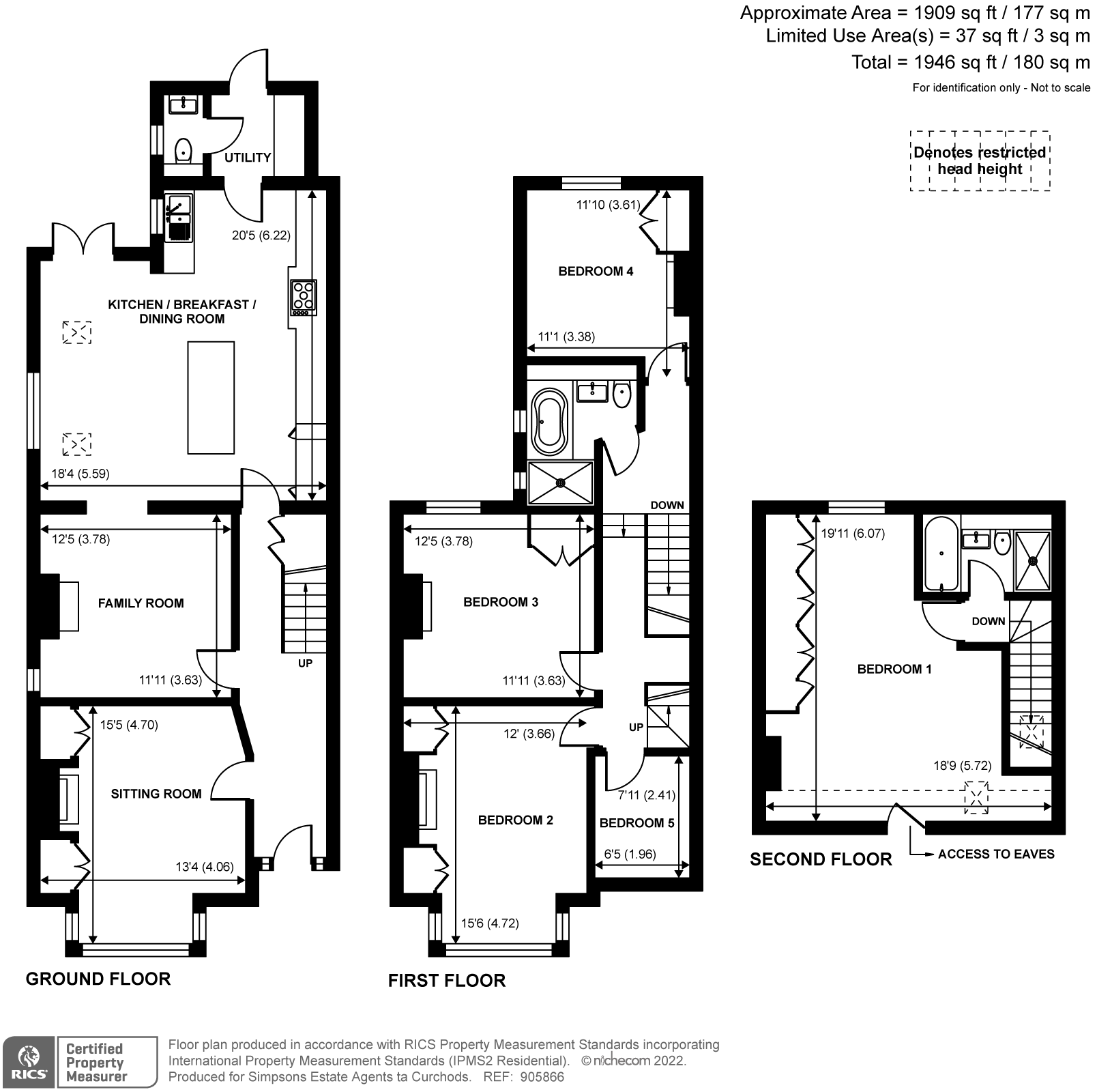 Station Road, Esher KT10, 5 bedroom semidetached house for sale