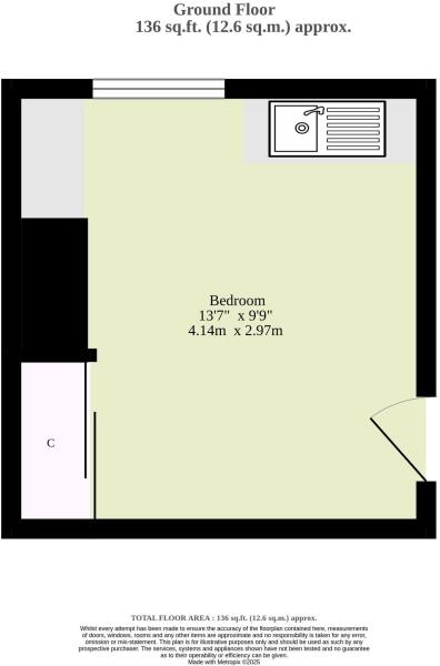 Room 4, 127, Rosary Road, NORWICH floorplan