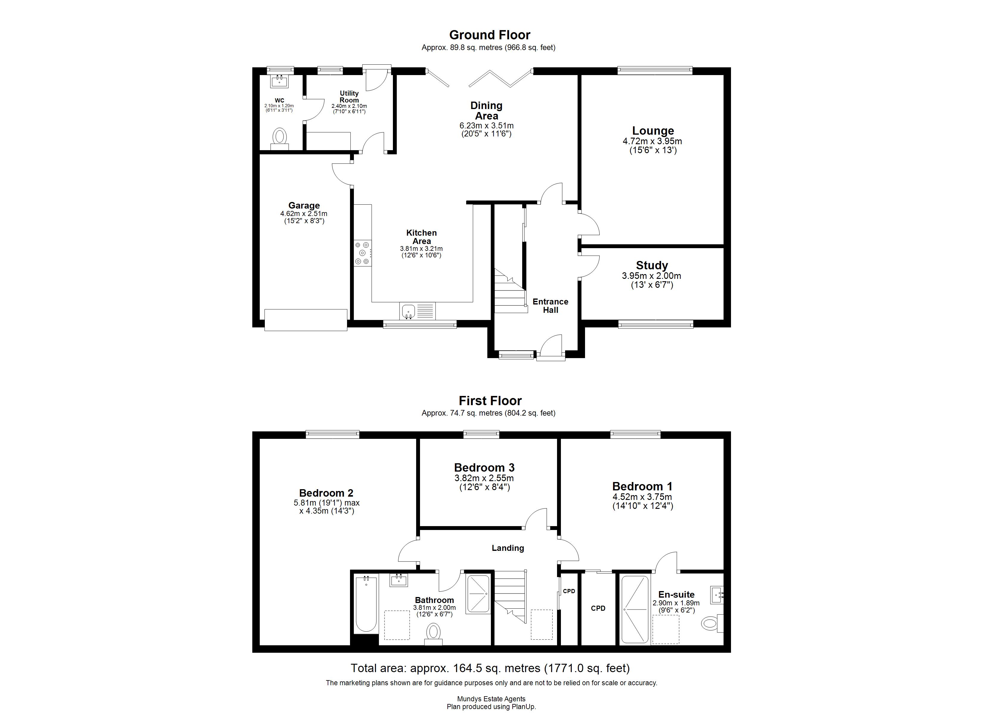 New Dwelling, Fieldside, Lincoln floorplan