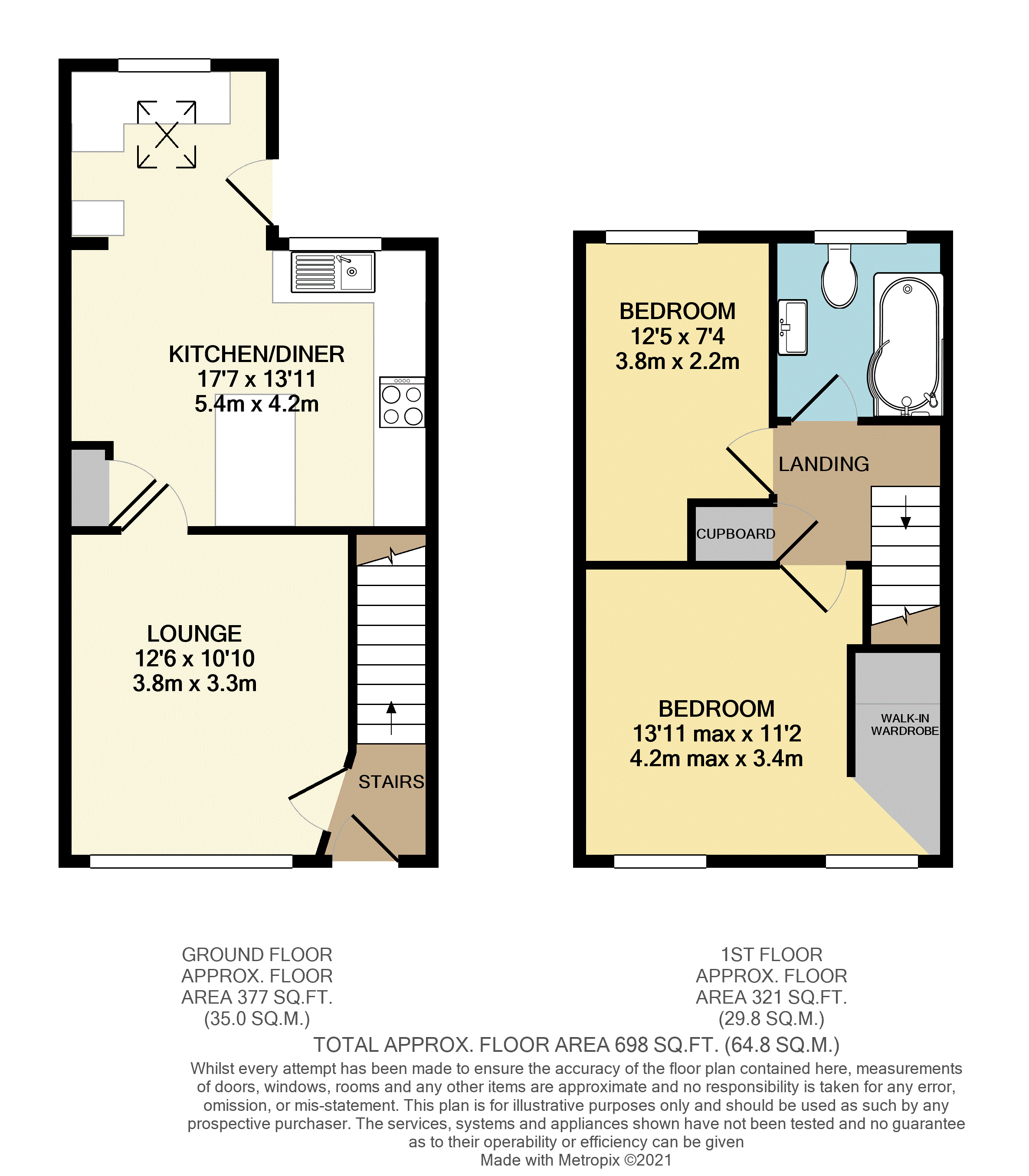 2 bed end terrace house for sale in Cranbourne Park, Hedge End