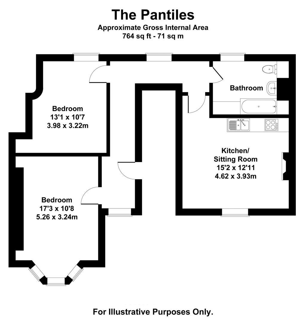 46a, Pantiles, Tunbridge Wells floorplan
