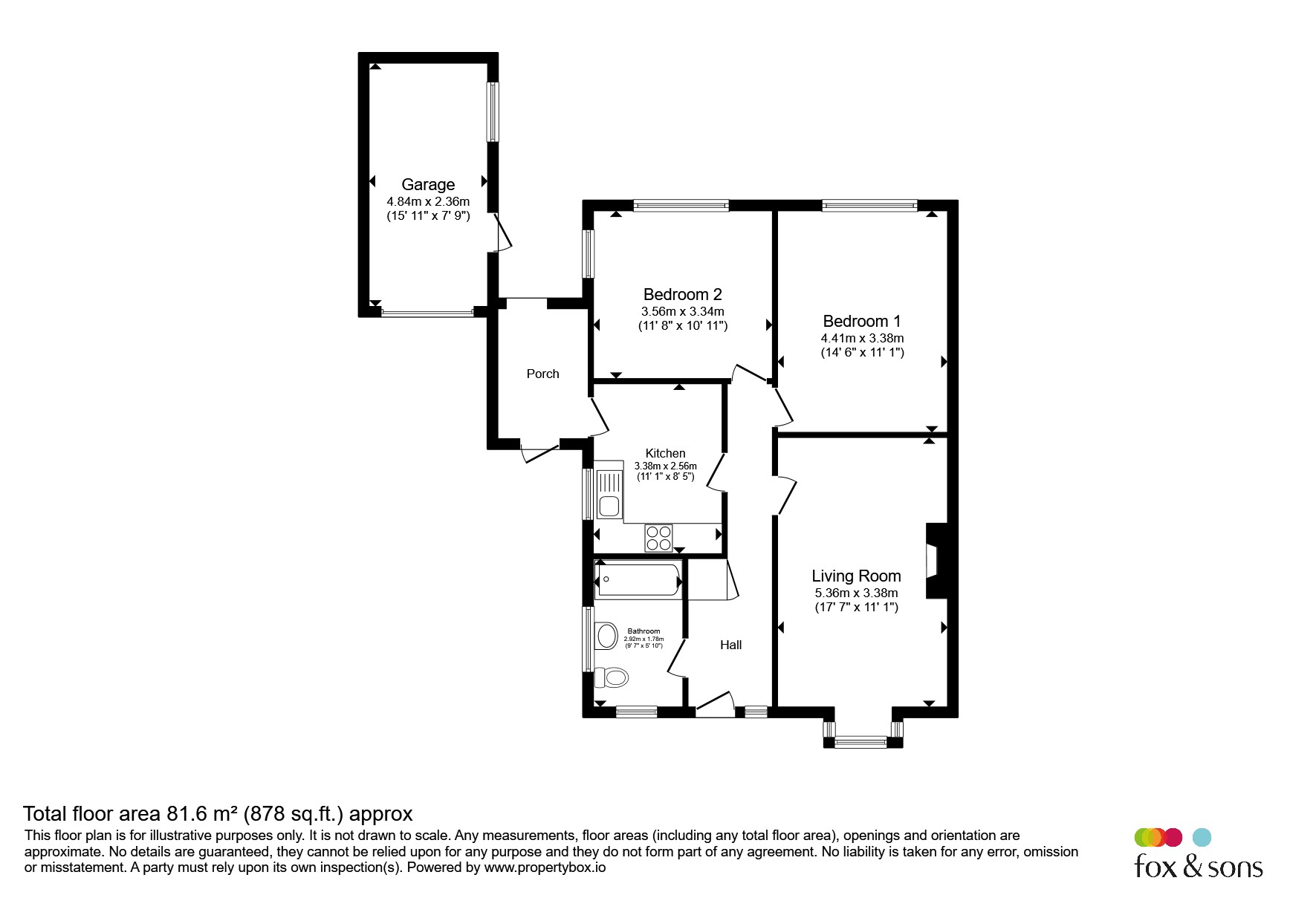 56, Mill Lane, Littlehampton floorplan